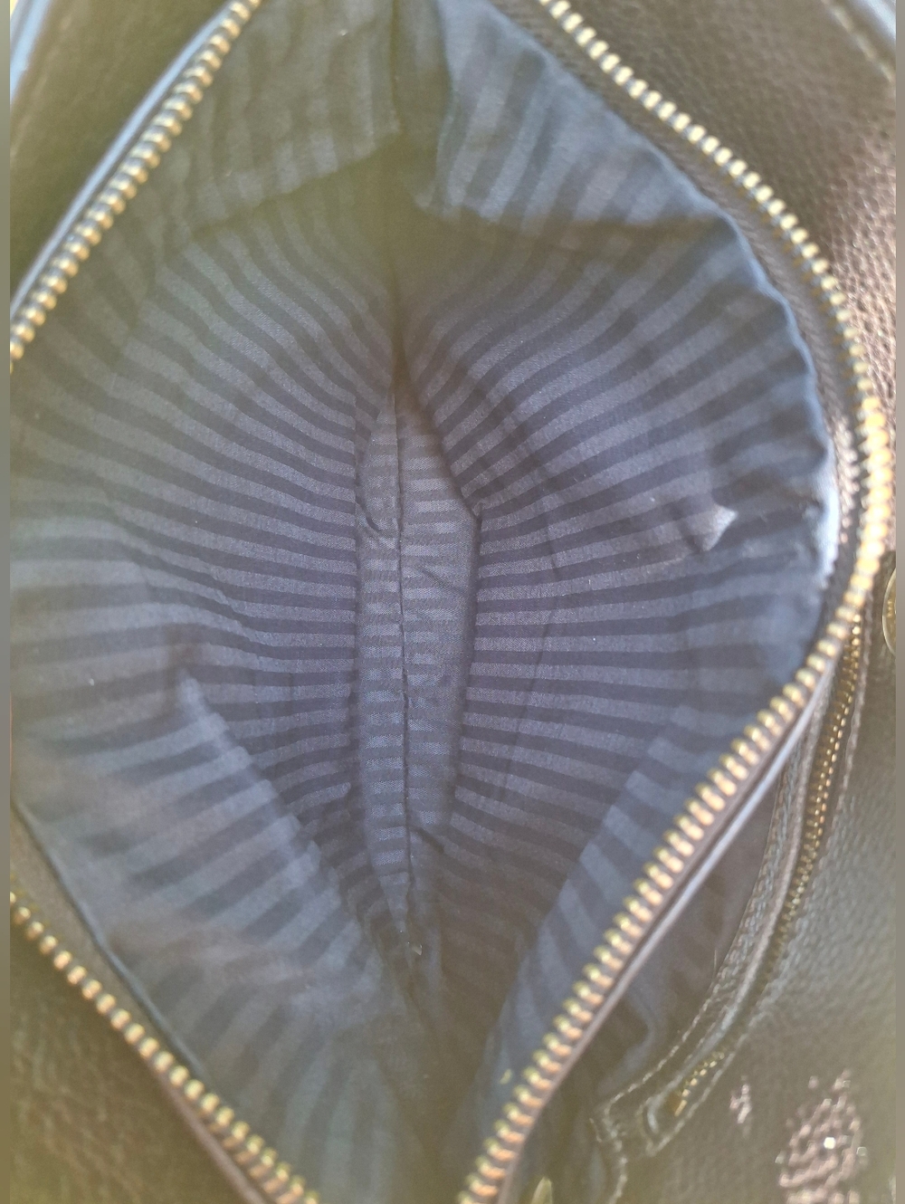 Vintage 1996 Coach Sonoma Brown Pebbled Leather Pocket Zip Crossbody #4924 - Picture 11 of 13